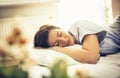 Sleep well ItÃ¢â¬â¢s good for your health. Royalty Free Stock Photo